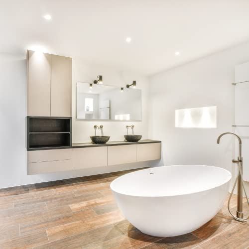 634 inch fresnel glass lens with white plastic shower trim - 60 watt max - for wet locations - shower glass can light trim - ul listed