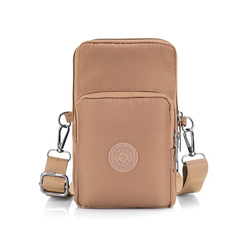 Image of JI Crossbody Phone Bag for Women Mini Wallet Bags with Adjustable Shoulder Strap Wallet Clutch Bag for Girls Zipper Phone Pouch Handbag