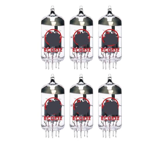Tubes à vide 12DW7 ECC832 7247 à gain adapté de qualité audiophile