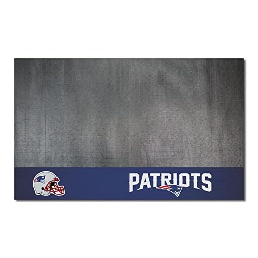 Fanmats 12192 NFL New England Patriots Vinyl Grill Mat