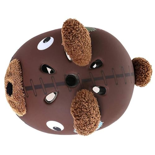 Casque de vélo ours fille garçon idéal pour les sorties en VTT