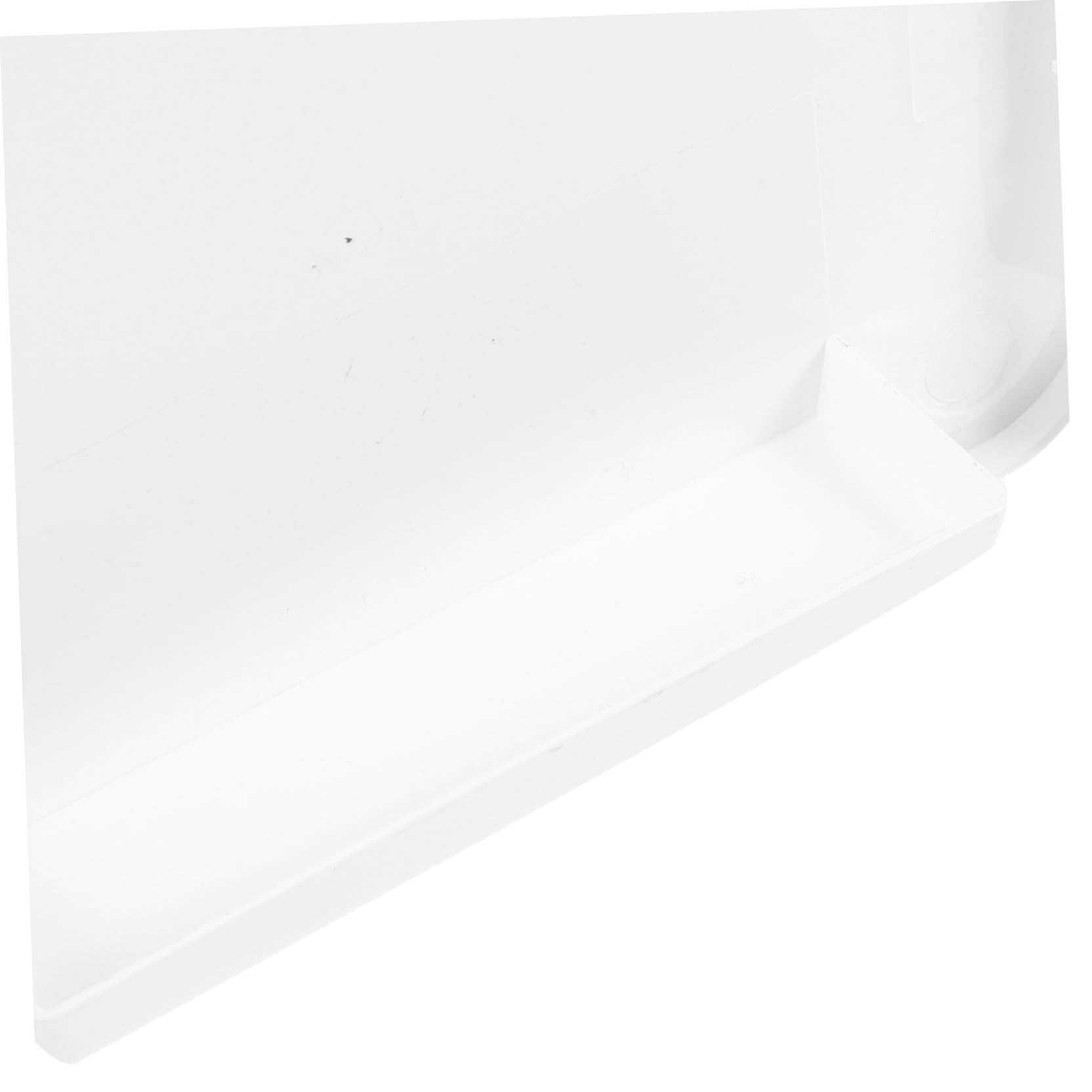 Portachiavi da Parete Magnetico in Plastica Bianco per Ingresso | Stile Moderno, per Ufficio e Organizzazione Dell’area D’ingresso, Adatto a Chiavi e Lettere