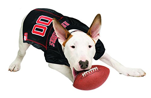 Image of Pets First Collegiate Texas Tech Red Raiders Dog Mesh Jersey, Medium