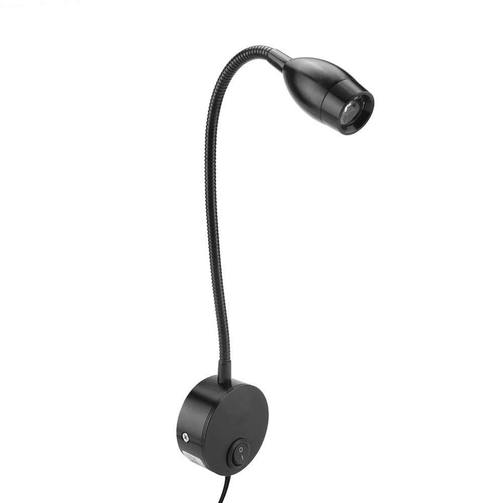 Lampe de lecture lit avec commutateur réglable pour éliminer la fatigue visuelle