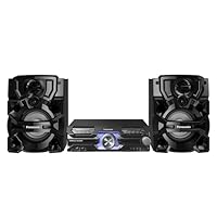 Panasonic SC-AKX710E-K 2000W Wireless Megasound Hi-Fi Speaker System with Bluetooth and Karaoke, Black
