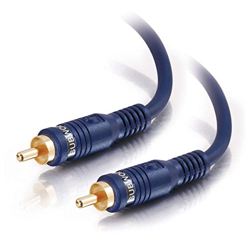 C2G 29120 Velocity Bass Management Subwoofer Cable - High-Performance Audio Signal Transfer for Enhanced Bass Response.