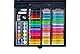 ISO TRADE - Artistic Painting Set 168 Stück + Black Suitcase 9176 Farben, mehrfarbig