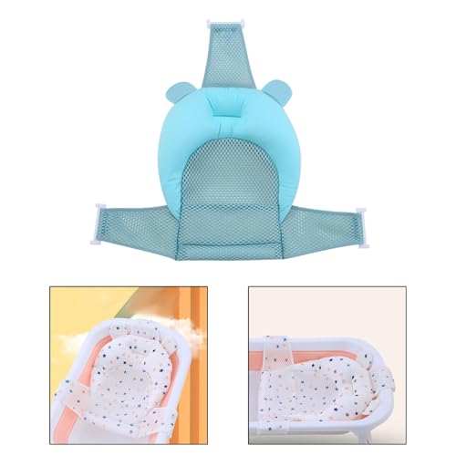 Image of ATORSE Baby Bath Cushion Pad Infant Bath Support Seat Baby Shower Mat for Baby Green|Baby | Bathing & Grooming | Bath Tubs