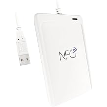 ACR1552U-M1 USB NFC Tag & Smart Card Reader Writer | Contactless RFID Proximity Card Reader for MIFARE, FeliCa, ISO 14443 A/B, ISO18092 Devices