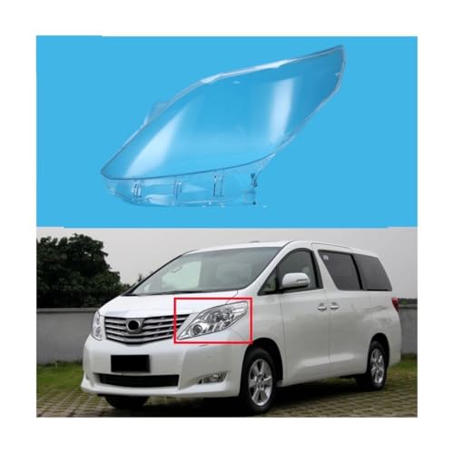 Phare abat-jour pour Alphard 2008-2012 coque antichoc en polycarbonate - 4