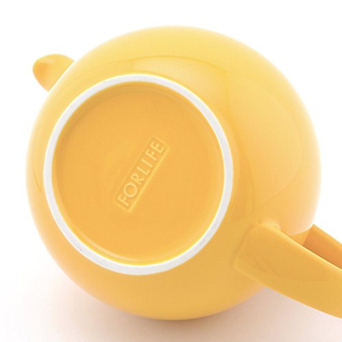 Forlife Curve Teapot With Infuser, 24-Ounce, Mandarin #TOP5