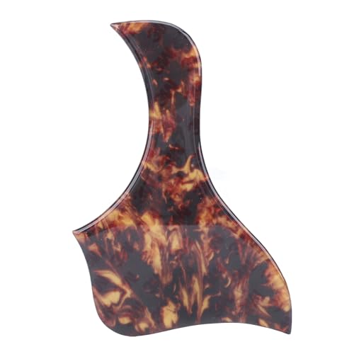 Pickguard Pour Guitare Acoustique - Plaque Protection Autocollante Anti-Rayures PVC Motif Élégant
