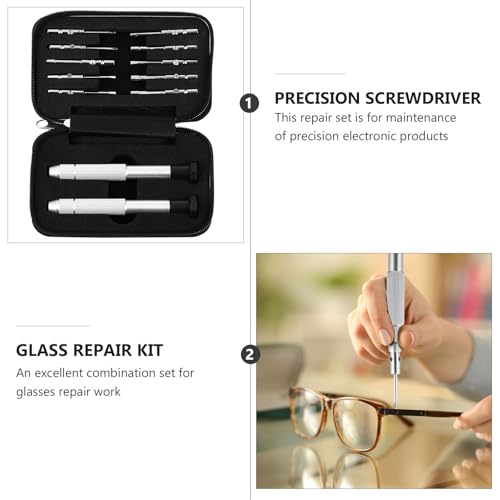 Kit de destornilladores para reparación de gafas: arregla monturas sueltas de forma fácil 3