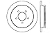 StopTech 128.65085L Sport Cross Drilled Brake Rotor; Rear Left
