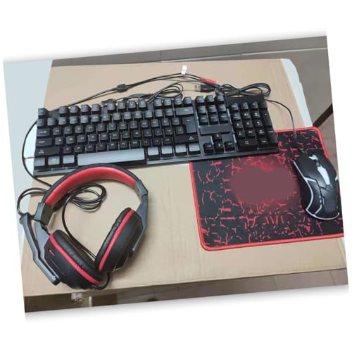 Tapis gaming pour bureau et pack clavier souris compact pour ordinateur - 6