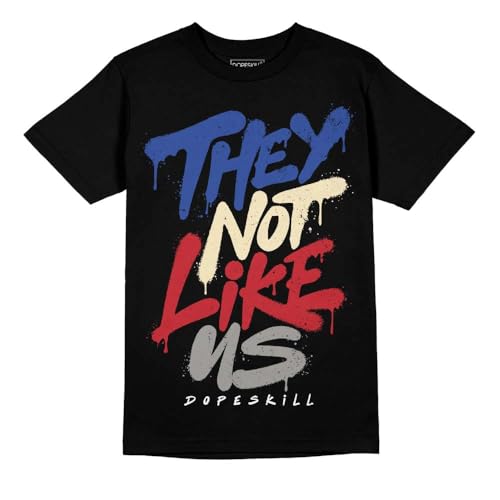 Image of DopeSkill Graphic Tee Streetwear Hip Hop Hypebeast Unisex T-Shirt Sneaker Colour Matching Shirts Inspired Motivation Quotes