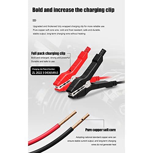 Carregador,ERYUE Carregadores de bateria de carro 12V/24V Dispositivo de carga de reparo de pulso in