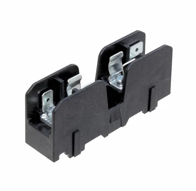BMM6031SQ Buss Fuse Block 30A, 600V Fuse Holder 1 Pole 10 * 38mm BMM603-1SQ Compatible with Bussmann