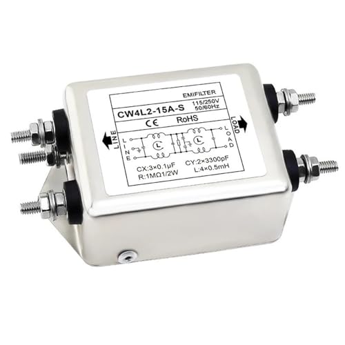 Filtro de potencia EMI CW4L215AS con rendimiento confiable en temperaturas extremas