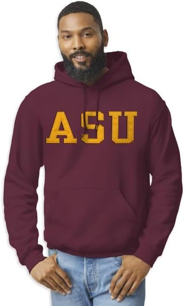 Barnesmith NCAA Unisex Hooded Sweatshirt, Veritas Logo in Tackle Twill Applique - Image 2