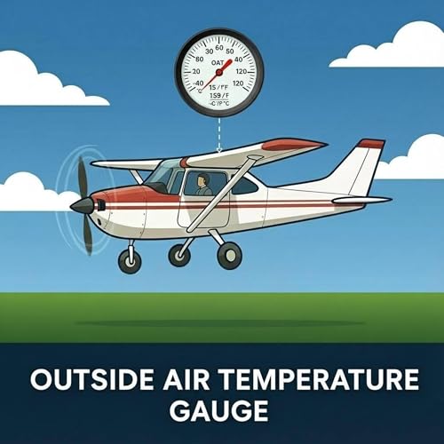 Outside Air Temperature Gauge, Simple Mechanics, Critical Atmospheric Insight
