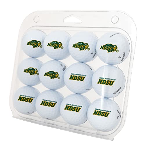Desert Cactus North Dakota State University Golf Balls 12 Pack – NDSU Bison Full Color Dozen – Officially Licensed Sport Team Accessory