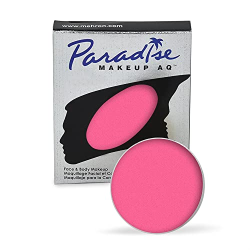 Image of Mehron Makeup Paradise Makeup AQ Refill Size | Stage & Screen Performance, Face & Body Painting, Beauty, Cosplay, and Halloween | Water Activated Face Paint, Body Paint .25 oz (7 ml) (LIGHT PINK)