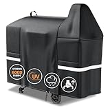 Grisun Grill Cover for Pit Boss Austin XL, Rancher XL, 1000/1100/1150 Series - 1000C, 1000D3, 1000SC, 1000SC2, 1000SQ,1000T4, 1100 Pro, 1150 Pro, 600D Anti-Fade Waterproof Pellet Grill Cover