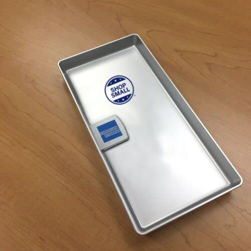 American Express Shop Small Check Tray - for Waitstaff and Restaurants (10)