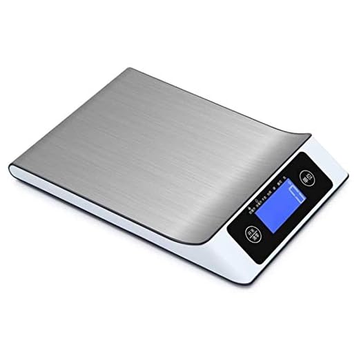 XIXIDIAN Digital köksskala, precisionsmätning med glasplattform med rostfritt stål, LCD-skärm, för bakning, matlagning, måltid prep & keto diet