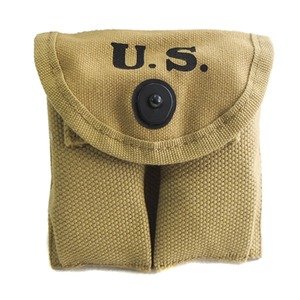 Amazon.co.jp: アメリカ軍M1 カービンマガジンポーチ レプリカ