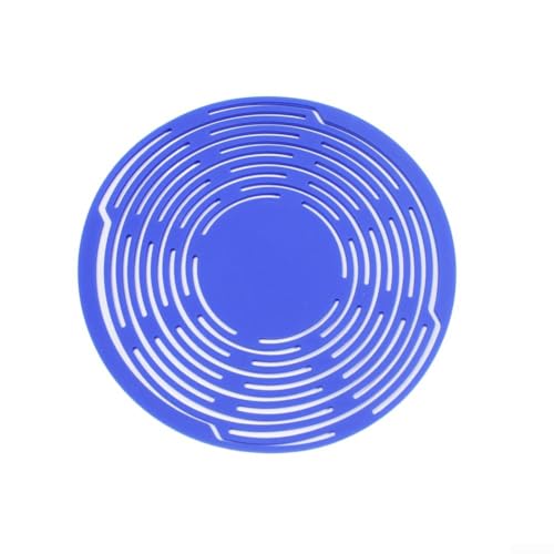 Aetluxery Sac de transport de vin en silicone avec poignée – Organiseur de bouteille multi-usage en maille, sac utilitaire de cuisine robuste et flexible pour la maison et le camping (bleu)