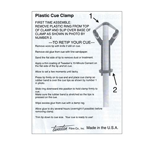 Tweeten Billiard Pool Cue Repair Kit #TOP1