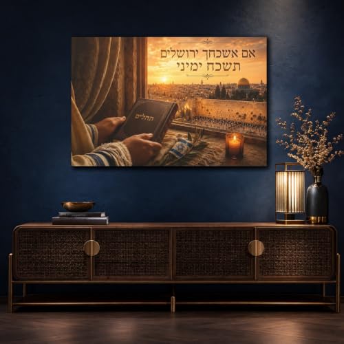 Remember Jerusalem Canvas décoration murale de salon moderne 120x80
