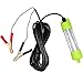 Lightingsky 12V 45W 4500 Lumens LED Submersible Fishing Light 4 Sides Underwater Fish Finder Lamp with 5m Cord (Green-45W)