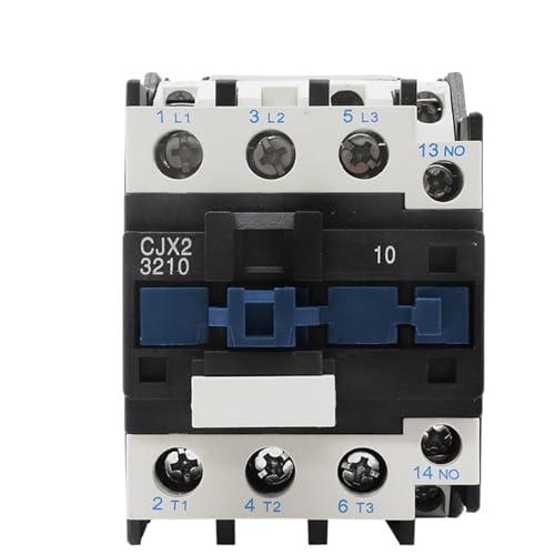 Contacteur magnétique CJX2-3210 bobine AC380V robuste triphasé 32A