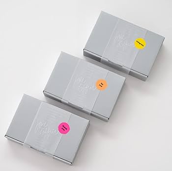 Amazon.co.jp: ヘッズ 日本製 シール 3.6×3.6cm ネオンピンク