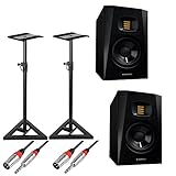Max Peak SPL at 1m per pair: 106dB Amplifier power woofer: 50W Built In Amplifiers: 2 x Class D Manufacturer Warranty: 2 years plus 3 years if registered in the my ADAM user area. 2x 3m Male XLR to 1/4" Jack cables