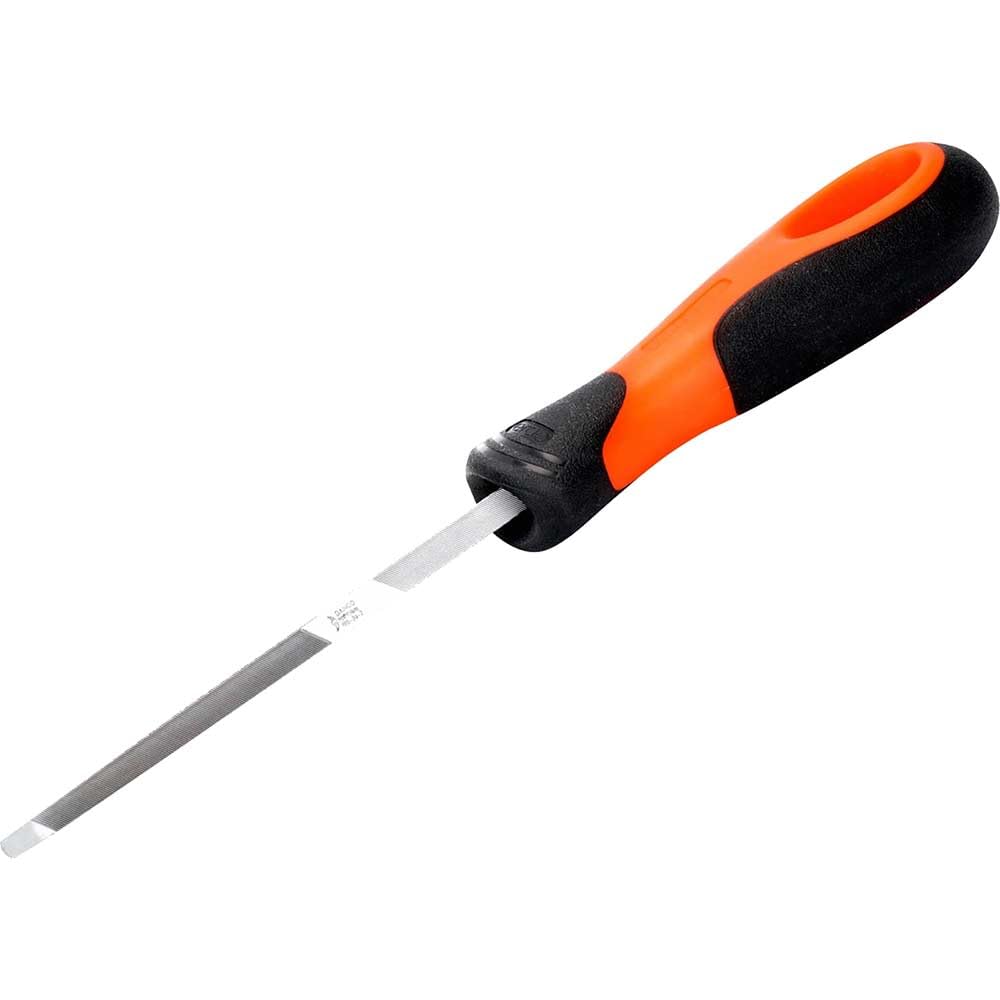 Bahco 4-190-07-2-2 Double-Ended Saw File 4-190-07-2-2 175mm (7In) Handled Bah1907S from B&Q