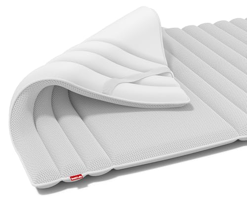 bett1 BODYGUARD Topper 140x200 cm (extra weiche Matratzen-Auflage, ca. 4 cm Höhe, Kern aus Kaltschaum, ergonomische Zonen, optimale Druckentlastung, rutschfest, Oeko-Tex 100)
