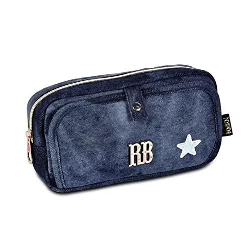 Estojo Triplo Clio Rebecca Bonbon Star Azul Rb2057 28612