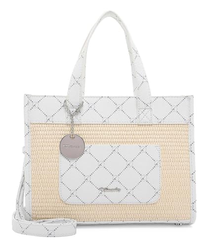 Tamaris Anna Shopper White sac fourre-tout blanc spacieux et léger