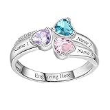 💍Hergestellt aus hochwertigem 925er Sterlingsilber, 18 Karat vergoldet / 18 Karat Rosé vergoldet. Das leichte Design bietet Ihnen ein gutes Trageerlebnis. Ein einfacher Charm-Ring setzt Ihre Würde und Ihr Temperament in Szene
