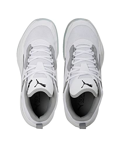Image of Puma Playmaker Textile Mid Boot Lace Up Mens Casual Shoes