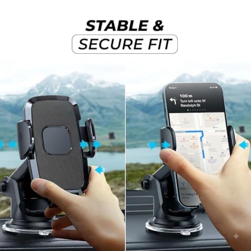Image of XIVY Grip X3 Premium Mobile Holder for Car with Suction Cup