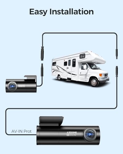 AZDOME Extend Cable for M01 Max/M550 Pro/PG17/PG17 Max/PG17 Pro/GS63H Pro/M300S, 4 Pin 6m/20ft, Extension Cable for Mirror Dashcam Rear View Camera Rear Car Recorder Cord