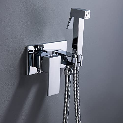 Robinet de bidet à main eau chaude et froide encastrable