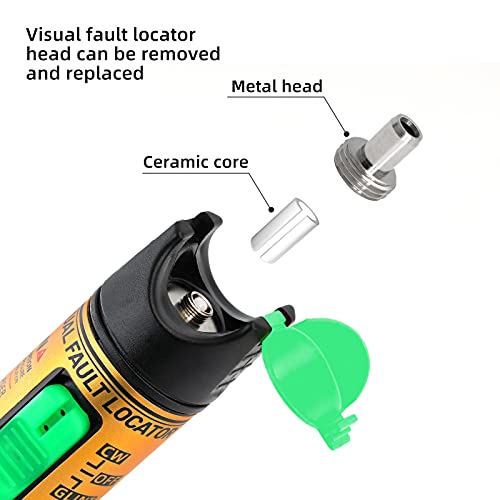 Image of 5KM-30KM Visual Fault Locator 2.5mm Interface Suitable for SC /FC /ST Interface with FC Male LC Female can use LC Interface（Visual Fault locator20KM）