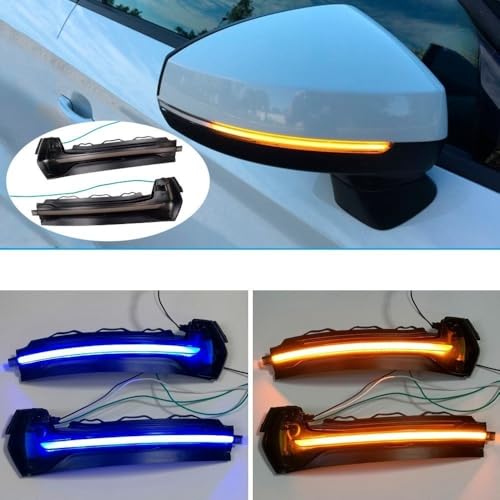 Intermitentes dinámicos de espejo para Audi A3 8V con tecnología de flecha LED secuencial 4