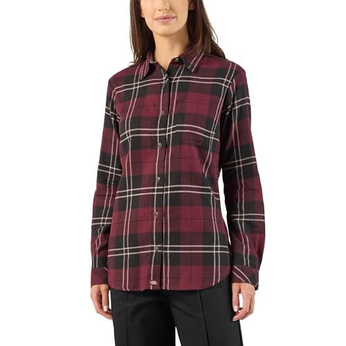 Chemise flanelle Dickies femme grand format carreaux violets